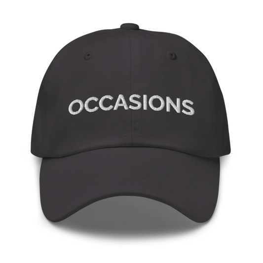 Occasions Hat - Dark Grey