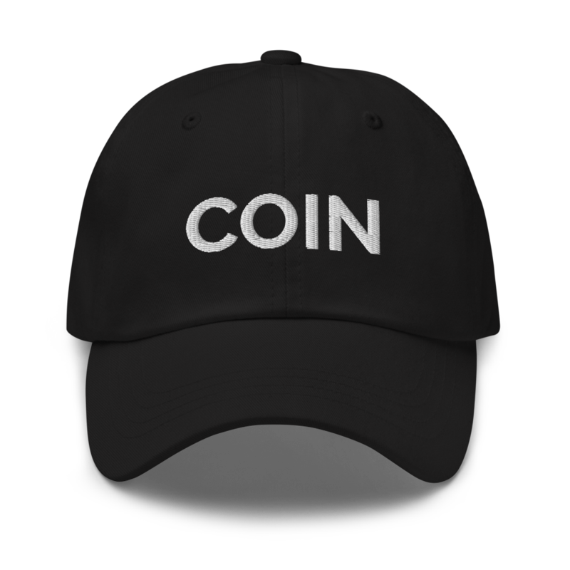 Coin Hat - Black