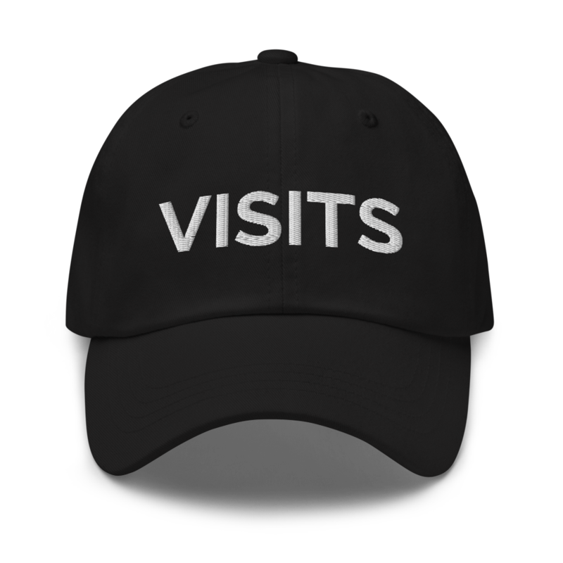 Visits Hat - Black