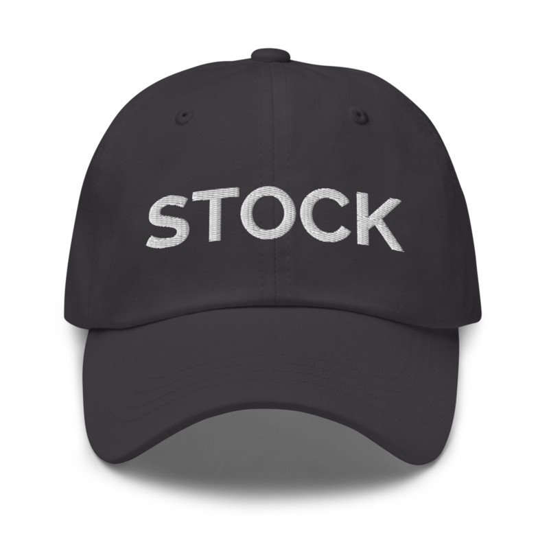 Stock Hat - Dark Grey