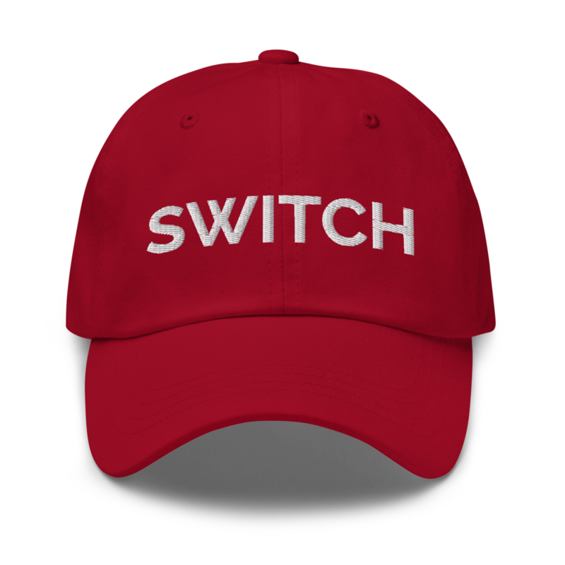 Switch Hat - Cranberry