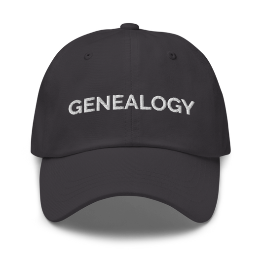 Genealogy Hat - Dark Grey