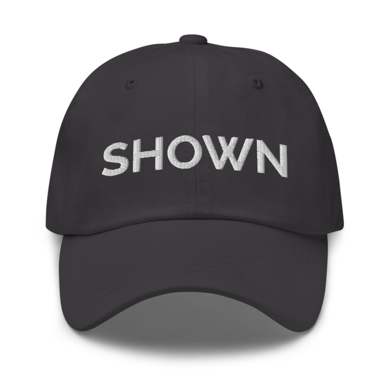 Shown Hat - Dark Grey