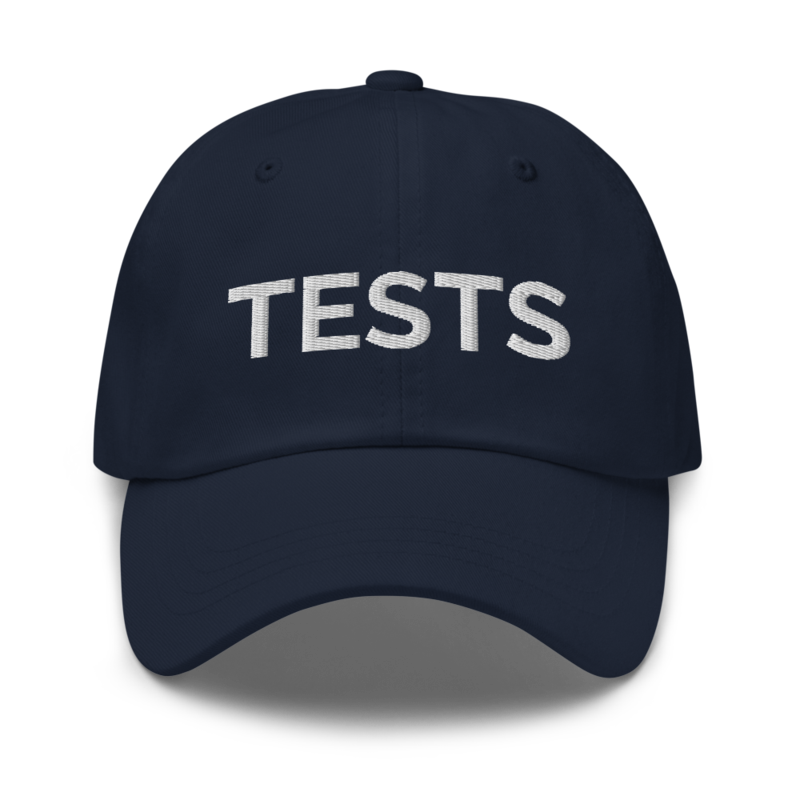 Tests Hat - Navy