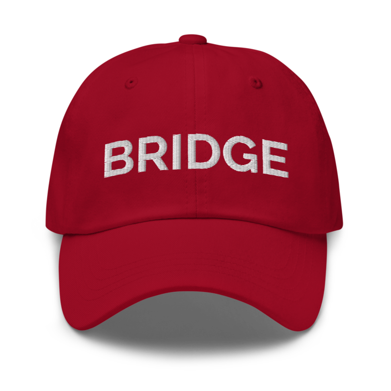 Bridge Hat - Cranberry