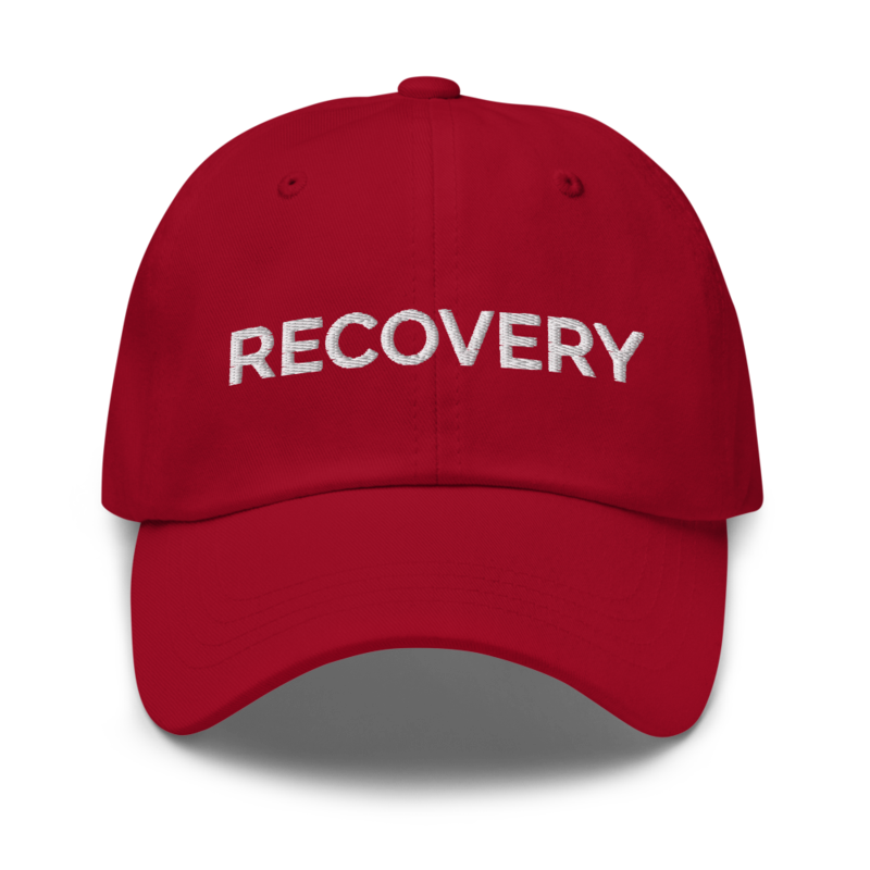 Recovery Hat - Cranberry