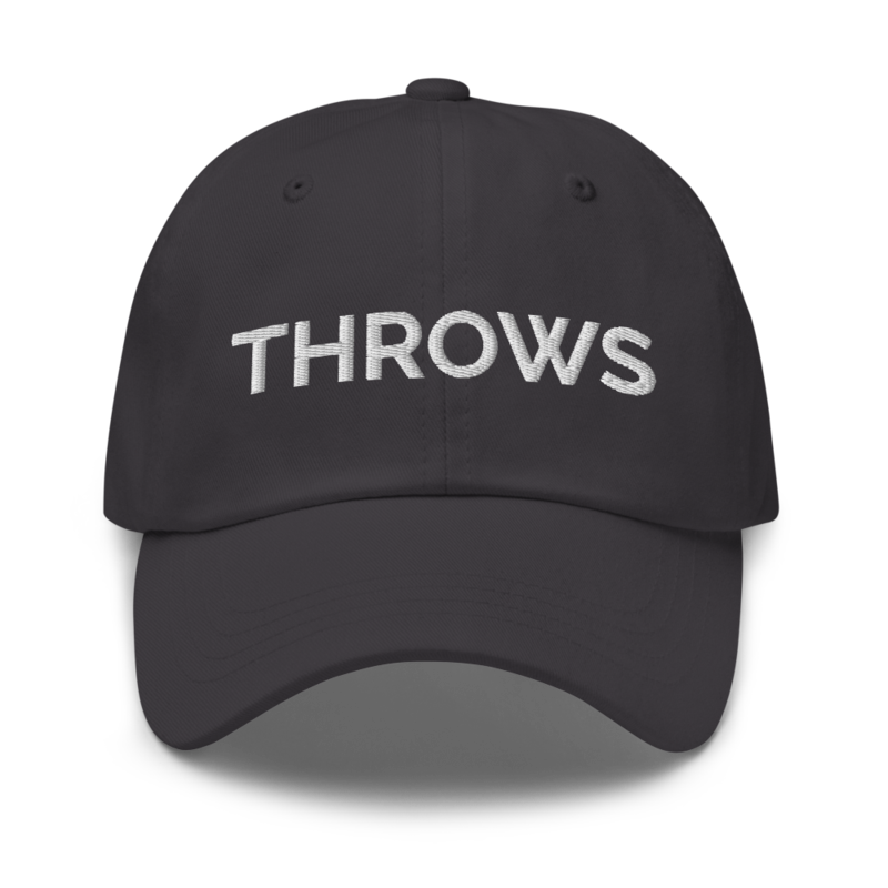 Throws Hat - Dark Grey