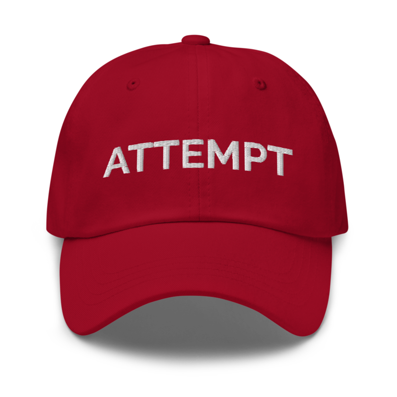 Attempt Hat - Cranberry