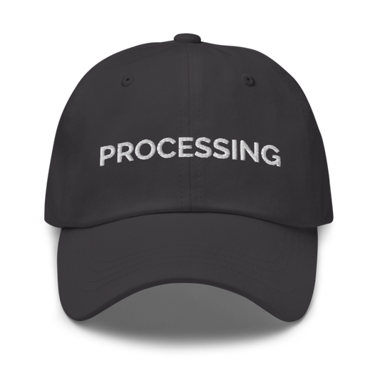 Processing Hat - Dark Grey