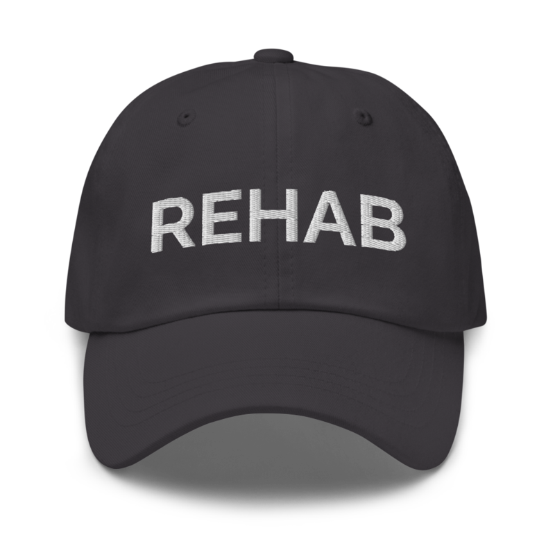 Rehab Hat - Dark Grey