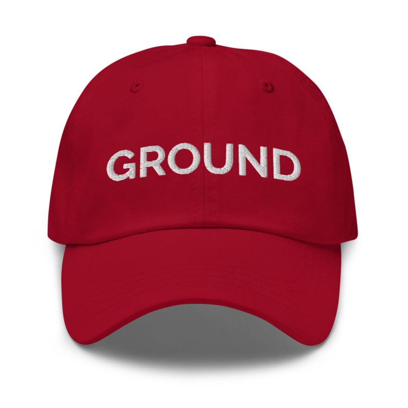 Ground Hat - Cranberry