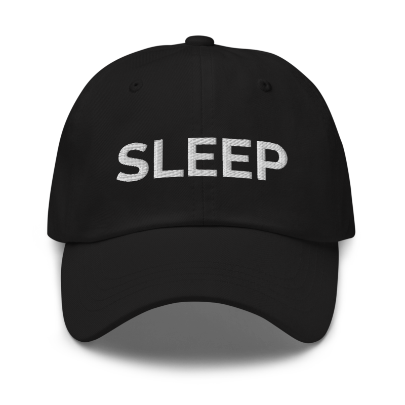 Sleep Hat - Black