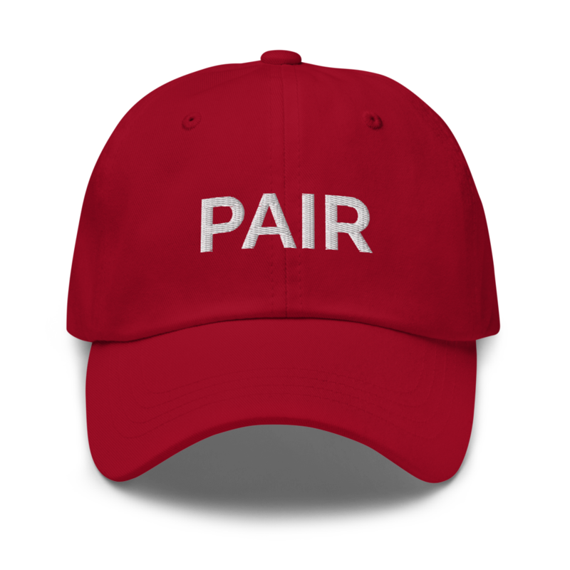 Pair Hat - Cranberry