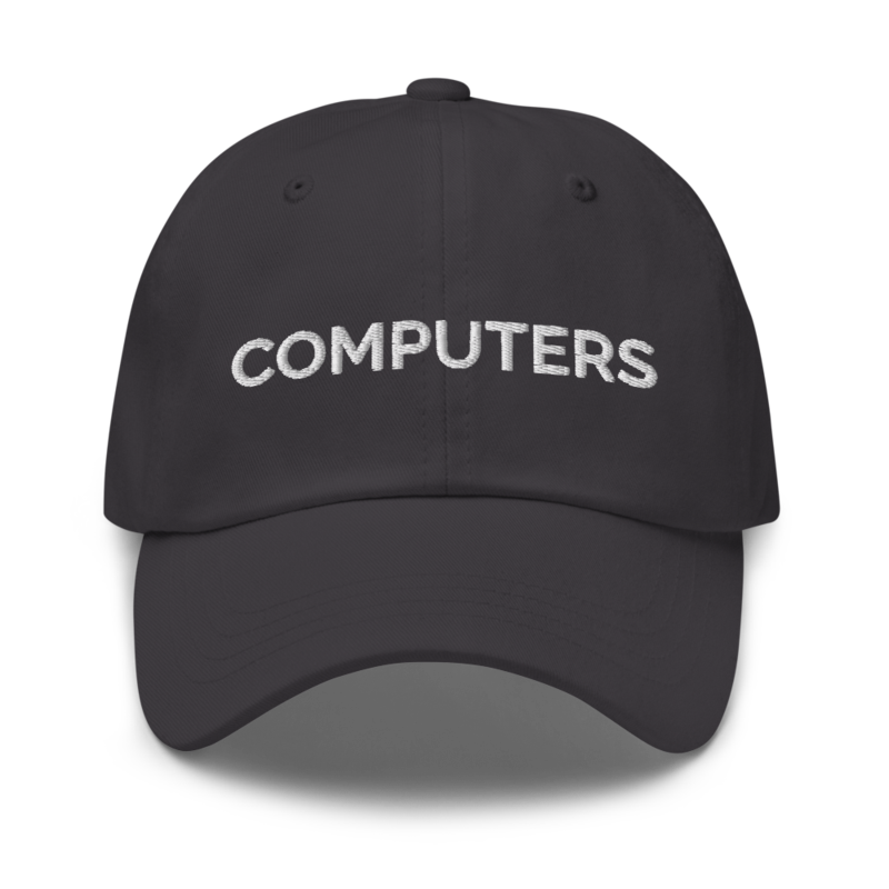 Computers Hat - Dark Grey