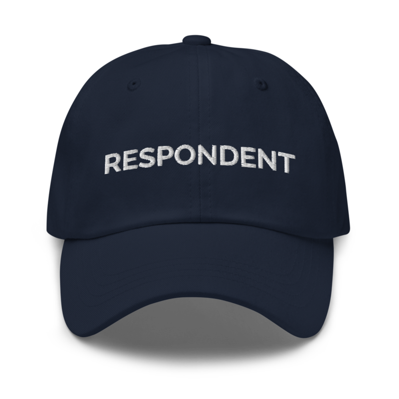 Respondent Hat - Navy
