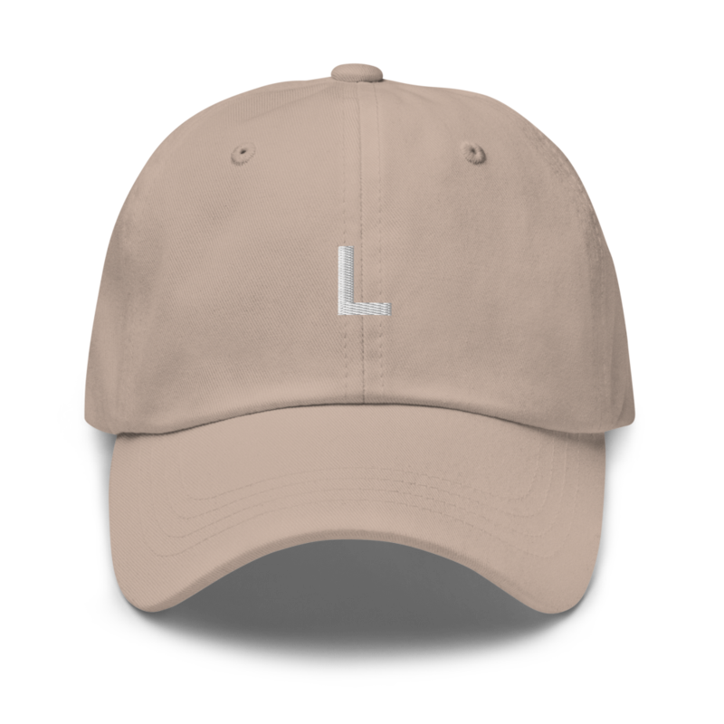 L Hat - Stone