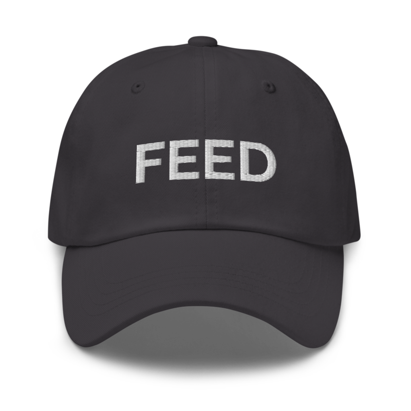 Feed Hat - Dark Grey