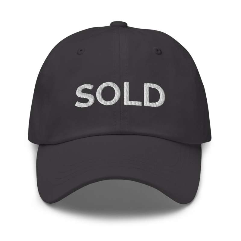 Sold Hat - Dark Grey