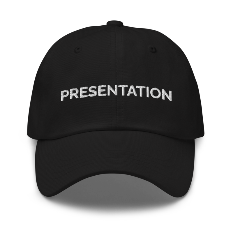 Presentation Hat - Black
