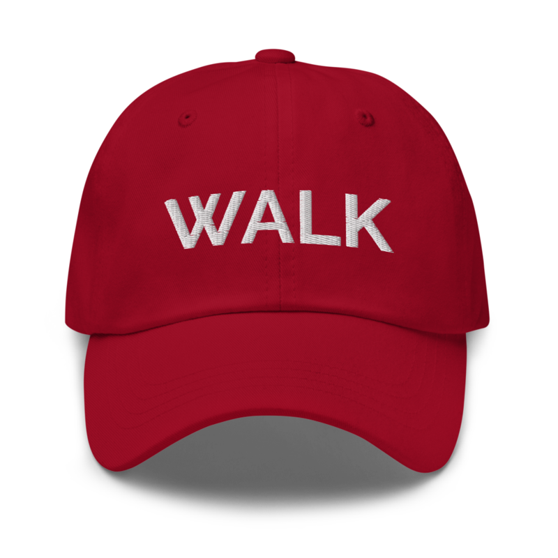 Walk Hat - Cranberry