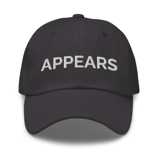 Appears Hat - Dark Grey