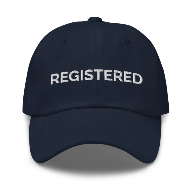 Registered Hat - Navy
