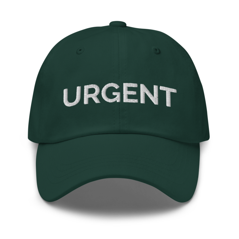 Urgent Hat - Spruce