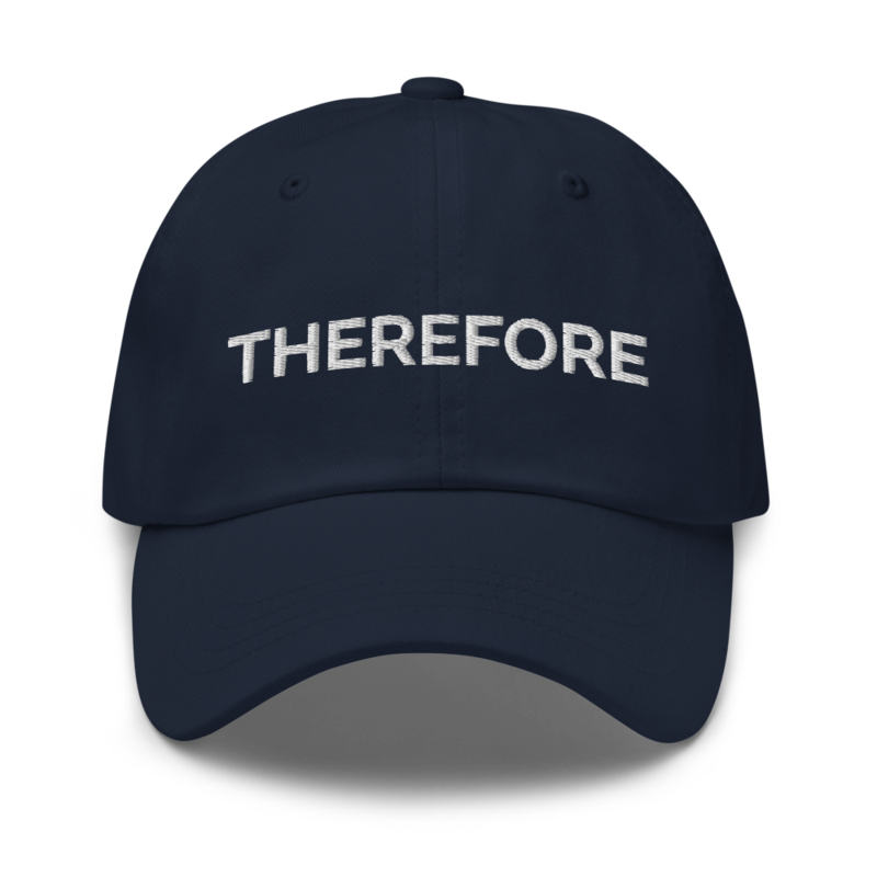 Therefore Hat - Navy