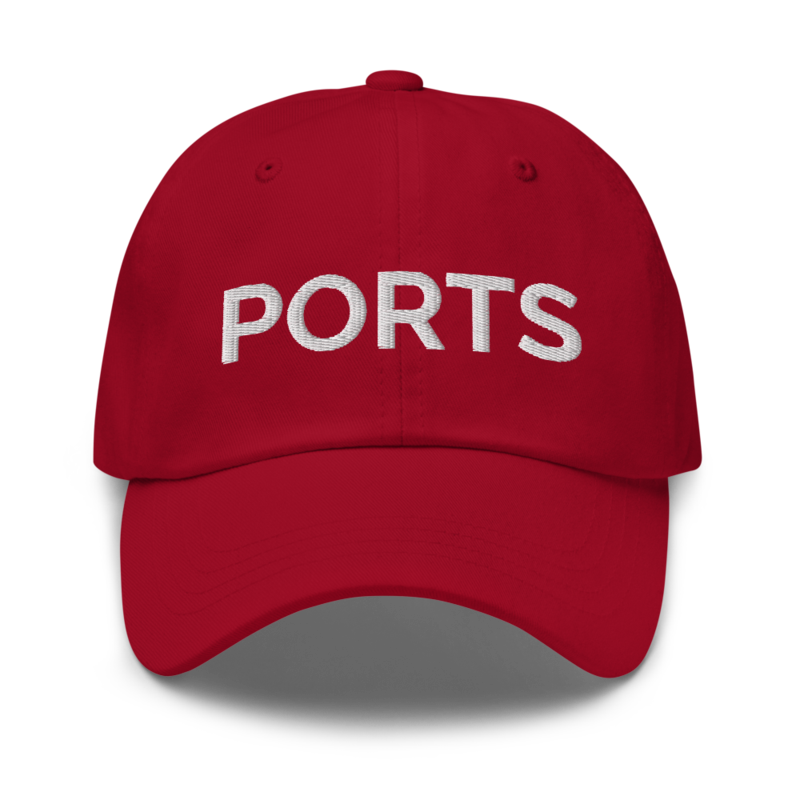 Ports Hat - Cranberry