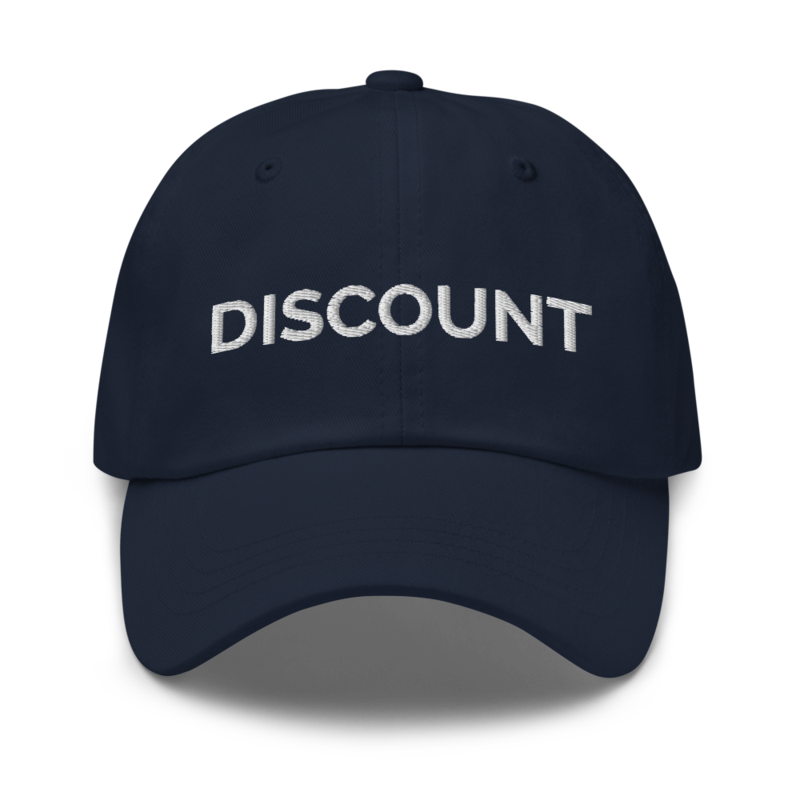 Discount Hat - Navy