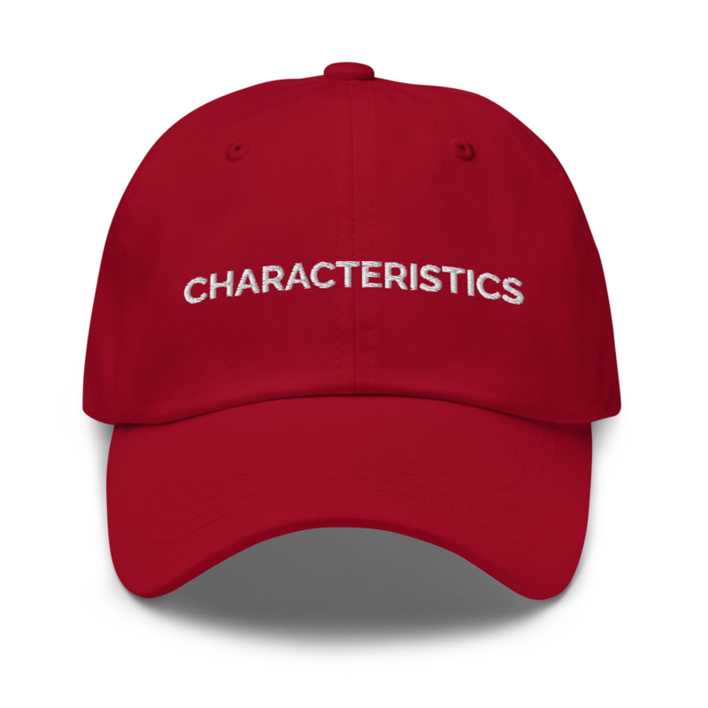 Characteristics Hat - Cranberry