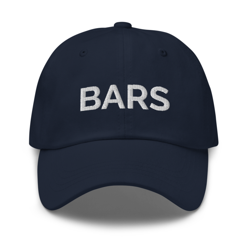 Bars Hat - Navy