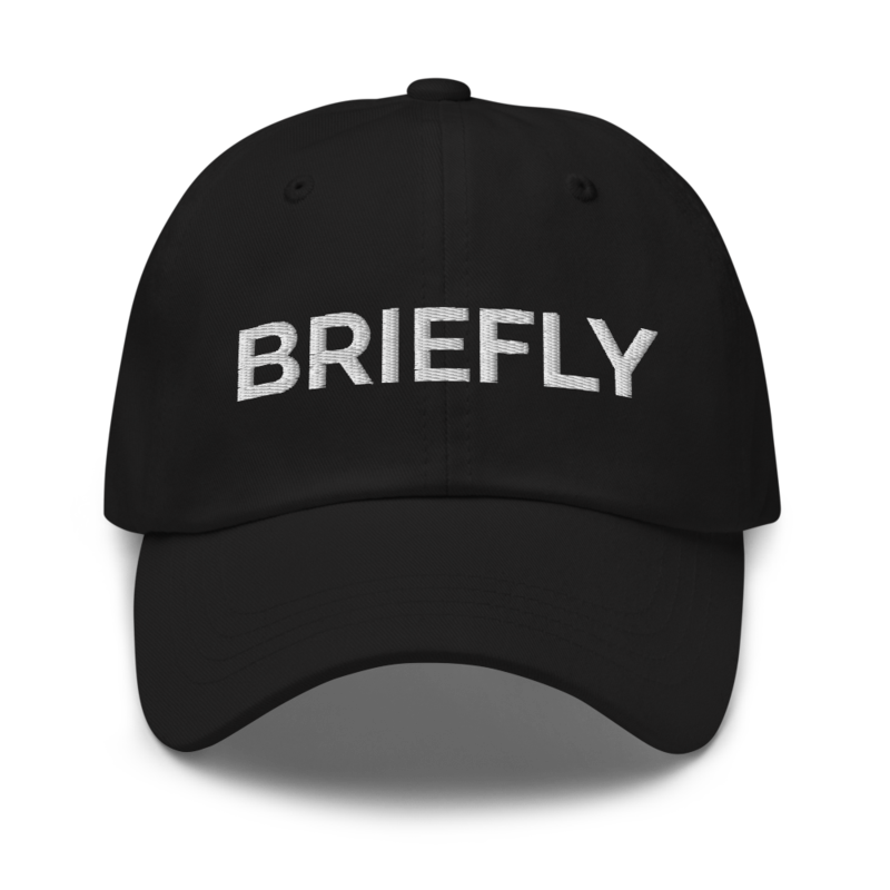 Briefly Hat - Black