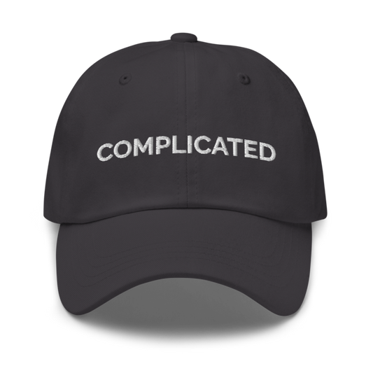 Complicated Hat - Dark Grey