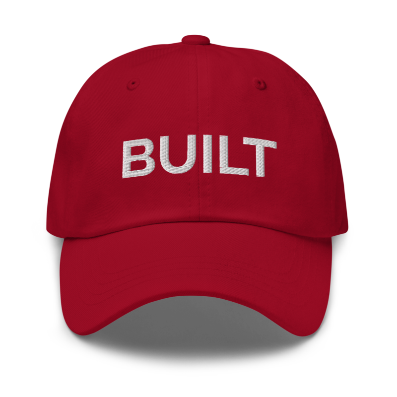 Built Hat - Cranberry