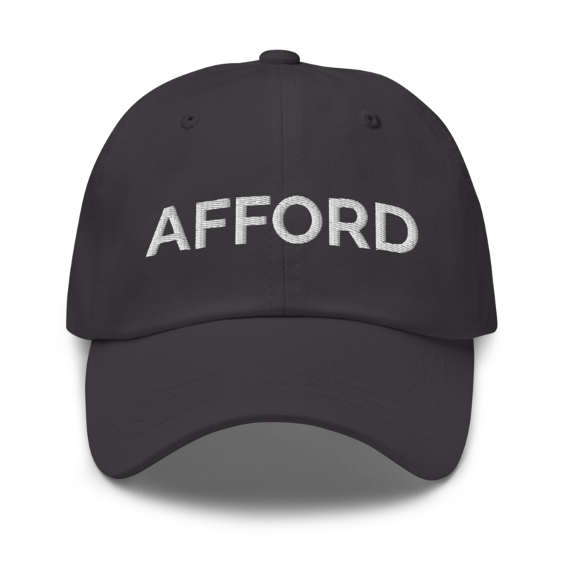 Afford Hat - Dark Grey