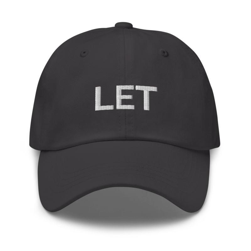 Let Hat - Dark Grey