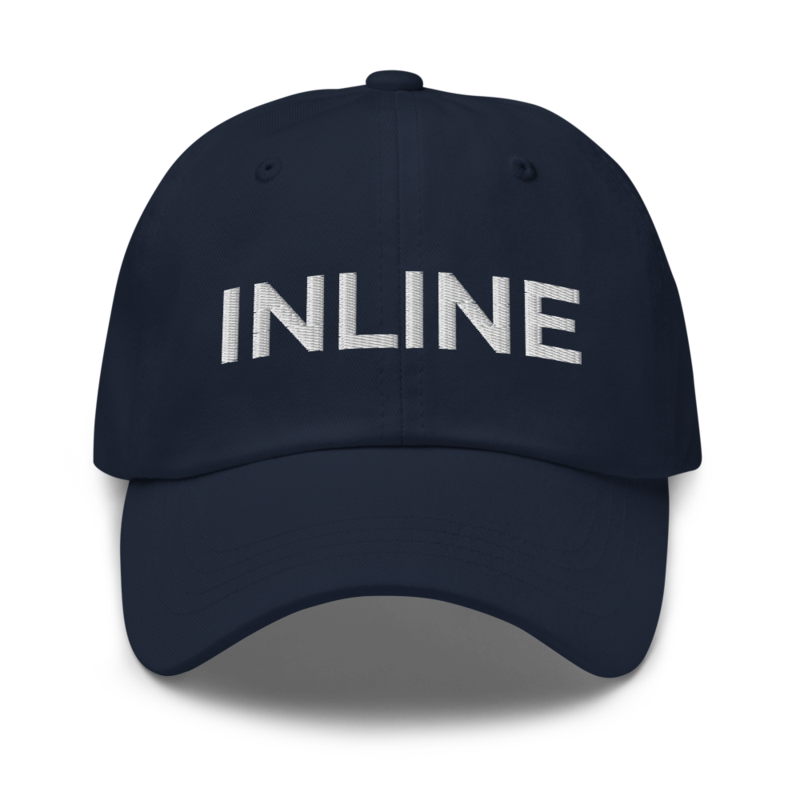 Inline Hat - Navy