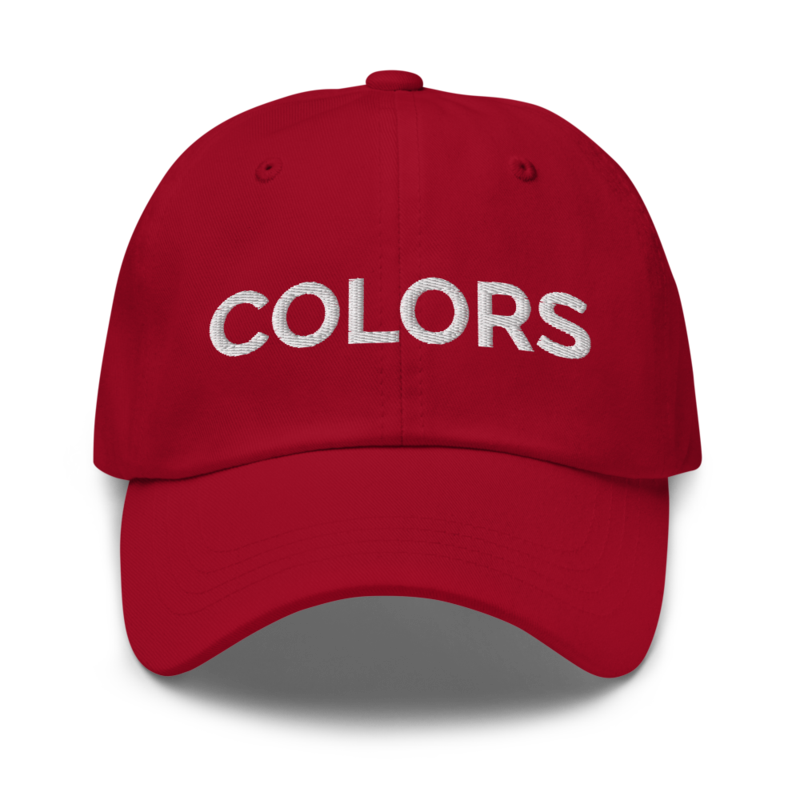 Colors Hat - Cranberry