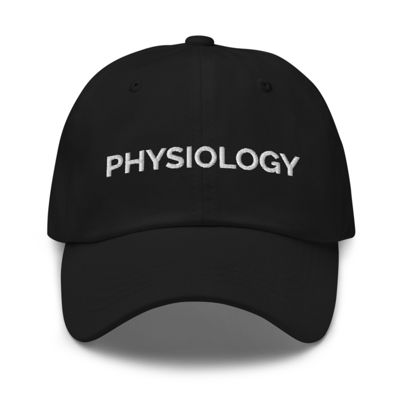 Physiology Hat - Black