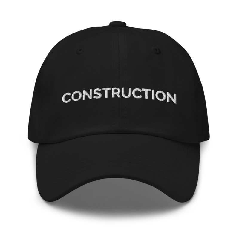 Construction Hat - Black