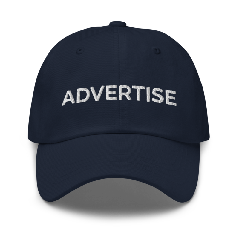 Advertise Hat - Navy