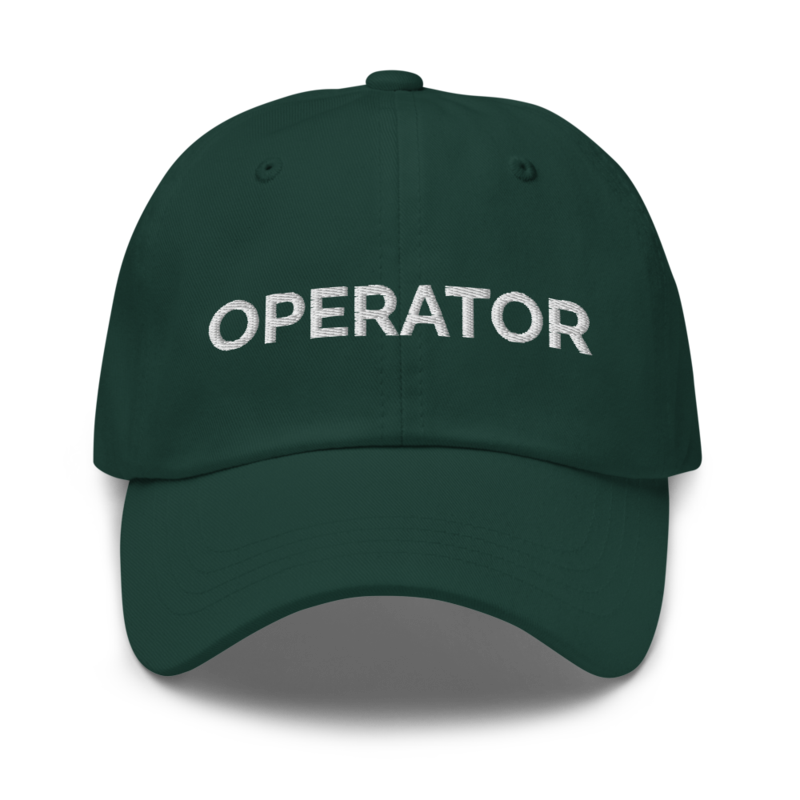 Operator Hat - Spruce