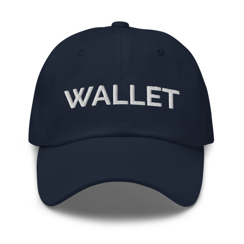 Wallet Hat - Navy