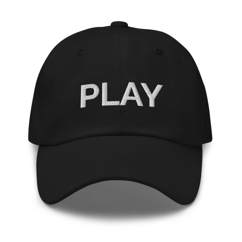 Play Hat - Black