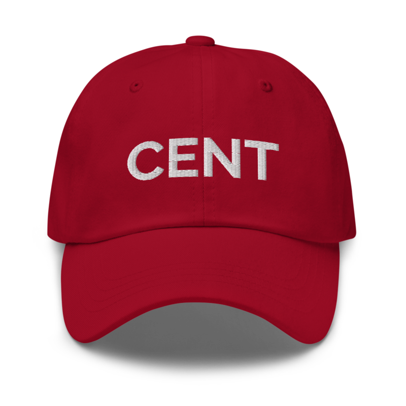 Cent Hat - Cranberry