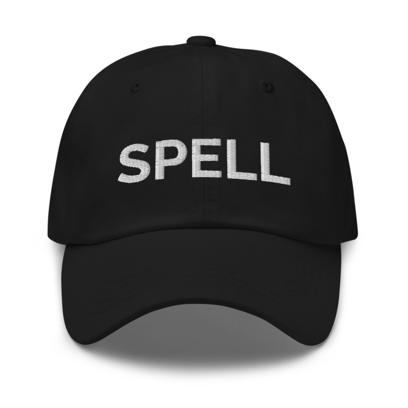 Spell Hat - Black