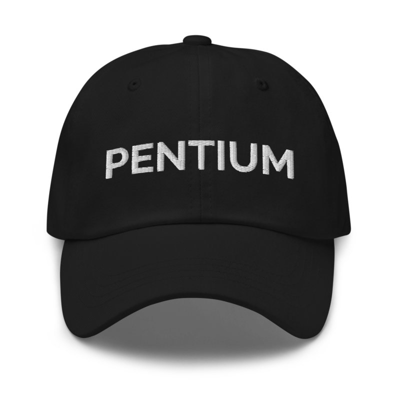 Pentium Hat - Black