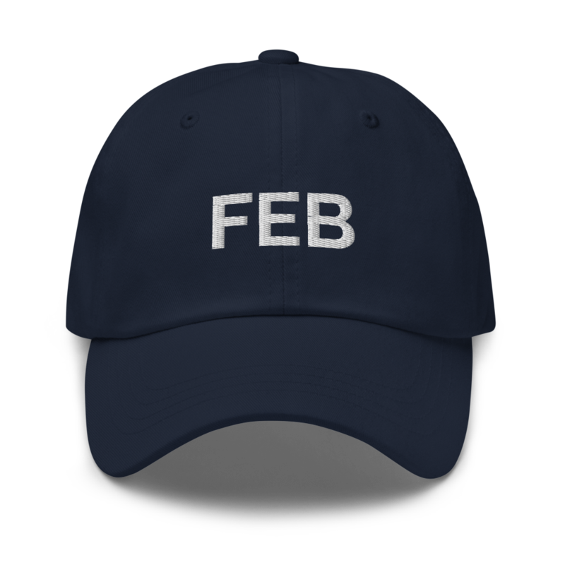 Feb Hat - Navy