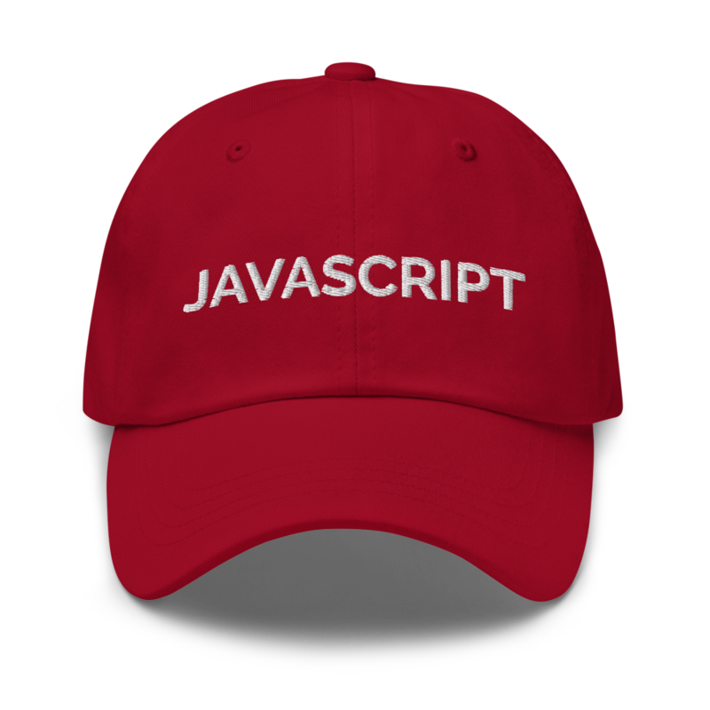 Javascript Hat - Cranberry